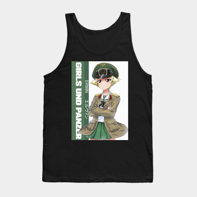 Riko Matsumoto Erwin Girls UND Panzer Tank Top by ThomaneJohnson